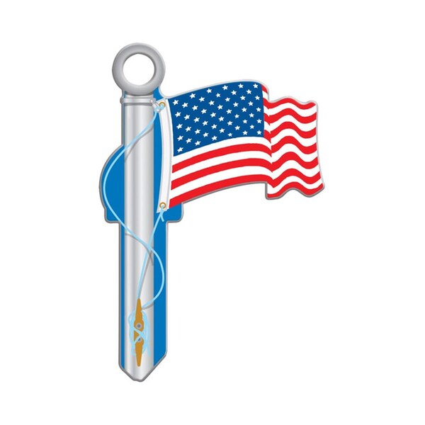 Gourmetgalley American Flag House Key GO3304619 - main